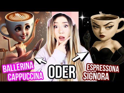 Brainrot ARTEN von Tung Tung Sahur MENSCHEN (entweder BALLLERINA Cappuccina oder ESPRESSONA Signora)