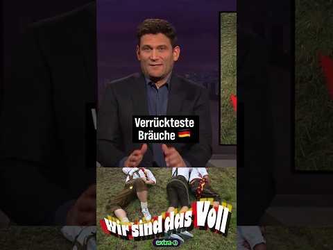 Verrückte Bräuche in Deutschland #Shorts #extra3