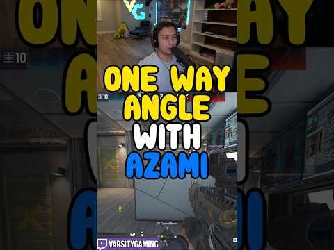 AZAMI ONE WAY ANGLE (SIEGE SCHOOL) #shorts