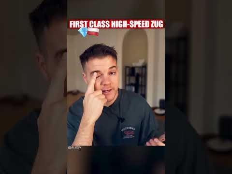 Wie gut sind First-Class Züge in Polen? 🇵🇱🤔 #alexv #travel #traveling #traveltrips