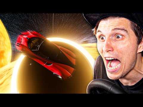 Was passiert, wenn man in ein schwarzes Loch springt? | BeamNG