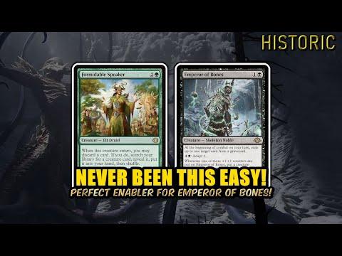 Perfect Enabler For Emperor of Bones! | Historic BO3 | MTG Arena