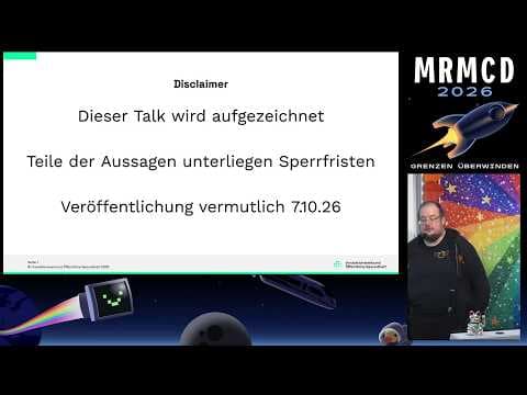 MRMCD2026 - Wie die ePA so die Wallet - Eine freundliche Einführung in unterkomplexe IT-Infrastruktu