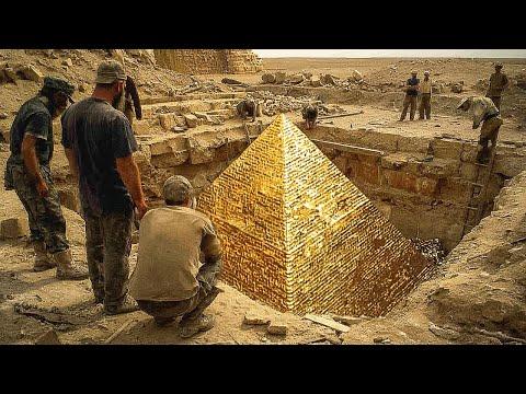 Wissenschaftler entdeckten eine Pyramide mit Schätzen, die über 2.000 Jahre vergraben waren.
