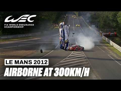 Anthony Davidson’s Airborne Crash | Le Mans 2012 | FIA WEC
