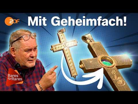 Heiliger Schatz: Erzielt goldenes Kreuz mit Reliquienfach mehr als zehn Gebote? | Bares für Rares