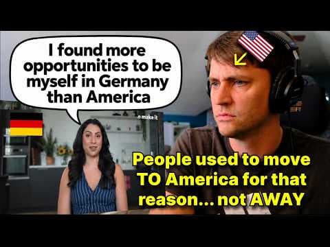 American reacts to "I'm Much Happier Living In Berlin Than In The U.S."