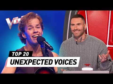 Unbelievable UNIQUE VOICES on The Voice