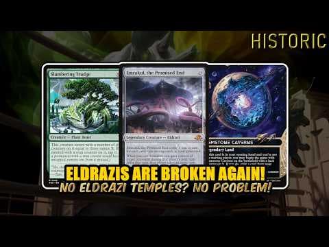Eldrazis Are Broken Again In Historic Even With Temple Gone! | Historic BO3 | MTG Arena