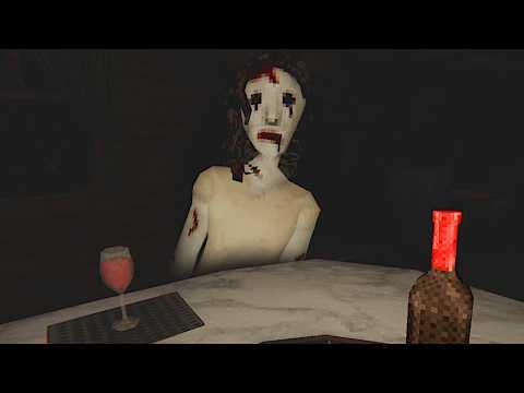 Horror Game Where You Serve Drinks To A Ghost Girl Who Stalks You - Cold Rails