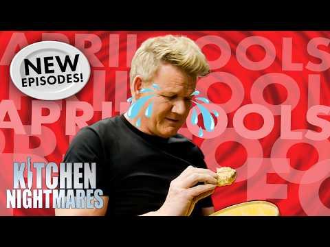 gordon is the april fool for believing this food will be good | NEW Kitchen Nightmares COMPILATION