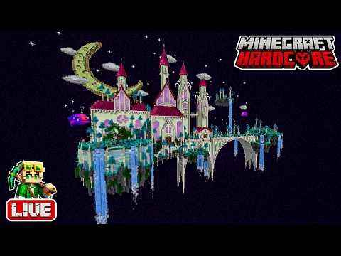 Finishing my Avatar-Inspired Castle in the End in my 56,700 Day Hardcore Minecraft World