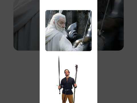 How Legit is Gandalf’s Fighting Style? #lotr
