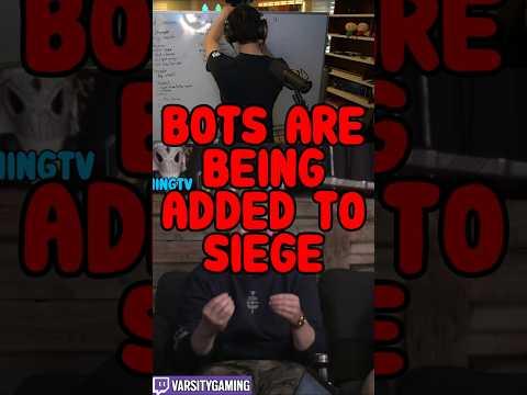 BOTS ARE BEING ADDED TO QUICK MATCH (SIEGE SCHOOL) #shorts