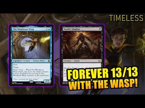 The Wasp Is Perfect for Death's Shadow! | Grixis Shadow | Timeless BO3 | MTG Arena