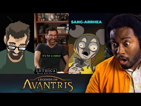 MORE FUNNY LEGENDS OF AVANTRIS D&D Side by Side