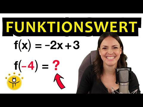 Funktionswerte berechnen – einfach erklärt