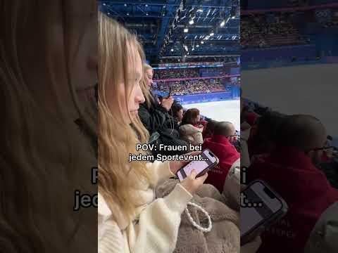 Frauen immer so 👀😂 #olympics #figureskating #mailand