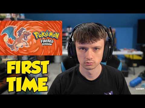 FIRST TIME POKEMON FIRE RED - CATCHING ALL 151! DAY 6