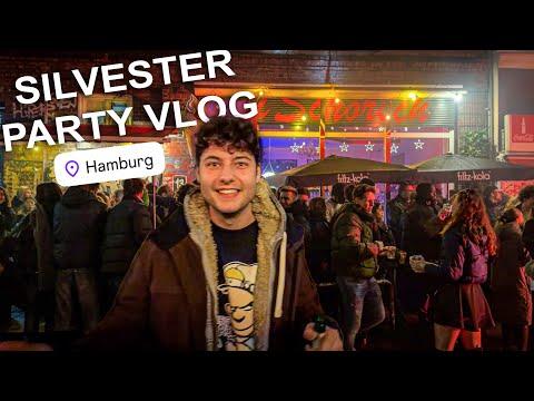 Ich habe an Silvester eine Party gemacht...