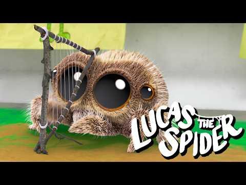 Lucas the Spider Makes a Song for Wimble | Cartoon for Kids