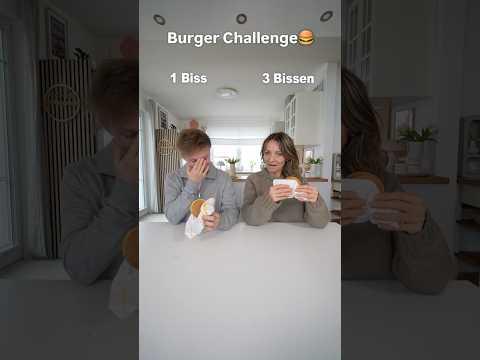 Burger Biss Challenge eskaliert😩🍔 | Echtso #shorts