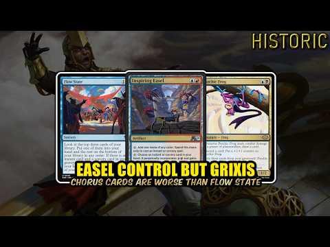 Easel Control! Value Engine With Flow State Copies! | Grixis Easel | Historic BO3 | MTG Arena