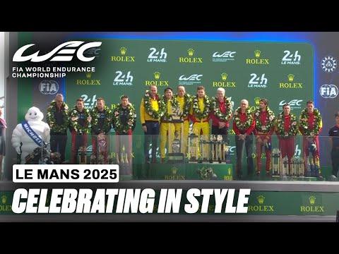 Ferrari Celebrate Victory! | 24 Hours of Le Mans 2025 | FIA WEC
