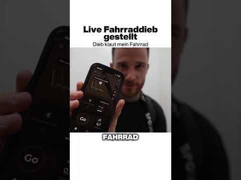 Live Fahrraddieb gestellt...