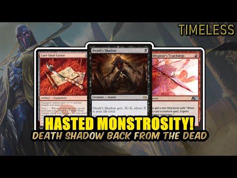 Death's Shadow Making A Come Back!? Everything Gives Haste! | Timeless BO3 | MTG Arena