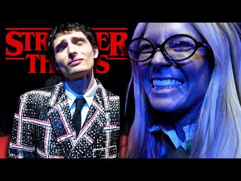Ich singe den Stranger Things Schauspielern etwas vor (cringelevel: hoch)