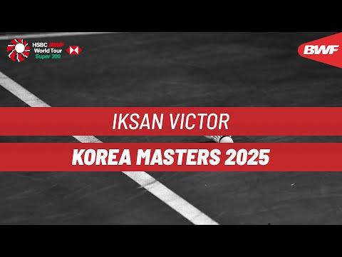 IKSAN VICTOR Korea Masters 2025 | Day 3 | Court 4 | Round of 16