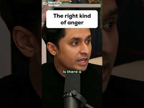 The right kind of anger