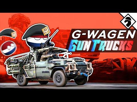 Weapons of a Dutch G-WAGEN Gun Truck Anti-Tank Squad