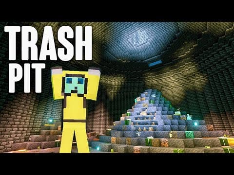 All Of My Trash Converges HERE! - Let's Play Minecraft 721