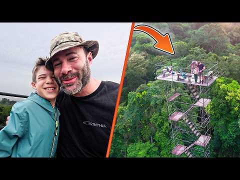 Schlafen auf 40 Metern Höhe – Mitten im Amazonas!