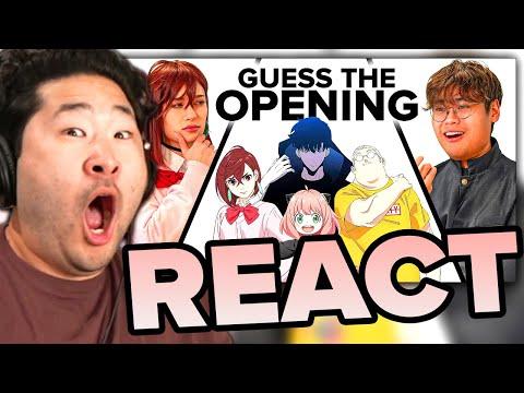 GUESS THE ANIME OPENING: BOYS VS GIRLS EDITION – TheAnimeMen | Peter Park Reacts