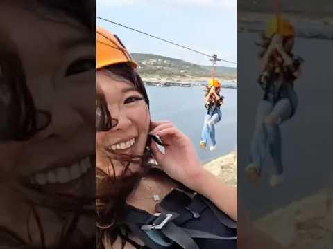 ExtraEmily took me ziplining 😳