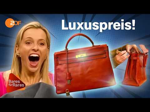 Glow Up für Kelly Bag: Lisas Handtasche von Hermès soll tausende Euro einbringen | Bares für Rares