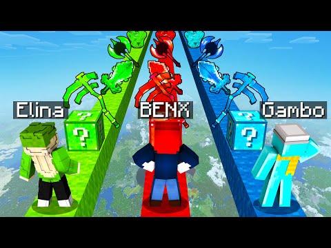 NUR ROTE WAFFEN in LUCKY BLOCK FARB BATTLE