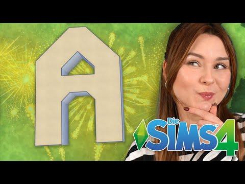 Ich baue ein Haus in Die Sims 4, aber es ist ein BUCHSTABE! 😳 | simfinity