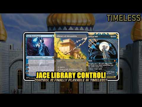 Control Finally Playable In Timeless!? | Jace Library Control | Timeless BO3 | MTG Arena
