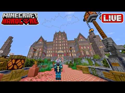 Beginning a New Mega-Build in My 60,100 Day Hardcore Minecraft World