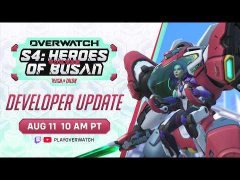 Overwatch Developer Update | Season 4: Heroes of Busan Livestream