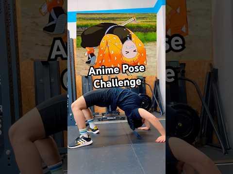I Tried the Anime Pose Challenge