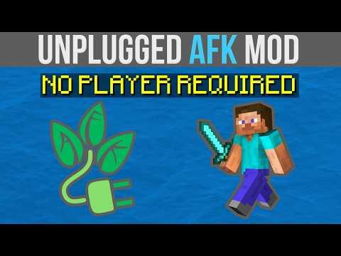 AFK Without A Connection | Minecraft Mod Showcase