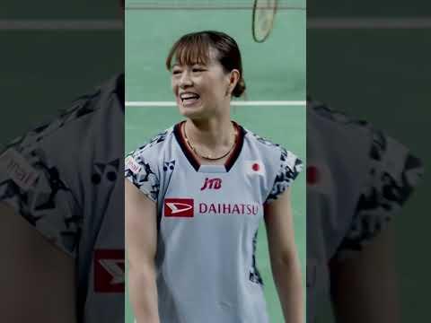 What would you call this trickshot by Fukushima? #bwf #badminton