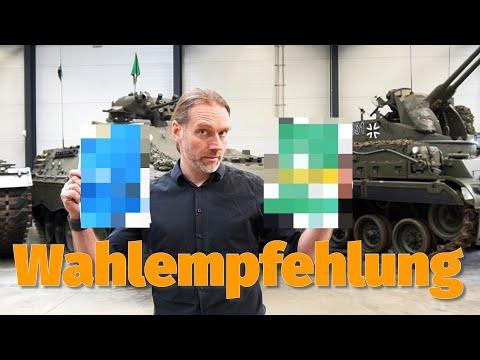 Wahlempfehlung des Panzermuseums
