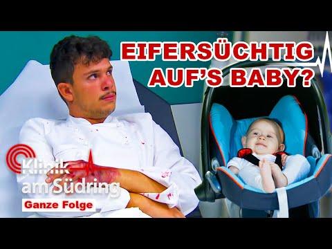 Ausgerastet & Hand zerschmettert: Eifersüchtig auf sein eigenes Baby?! | Klinik am Südring | SAT.1