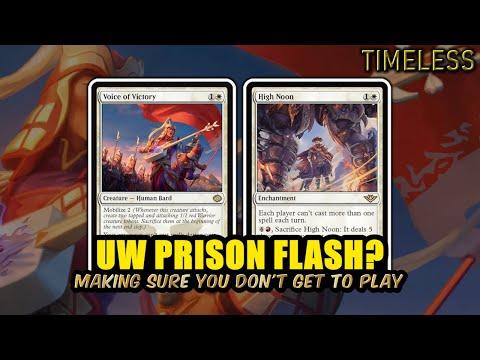 UW Prison Flash – Fun Is Not Allowed | Timeless BO3 | MTG Arena
